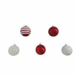 Outlet 👍 Assorted 50ct. Red & White Ball Ornaments by Ashland® 🎁 -Michaels Store 10672836 3