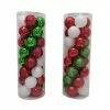 Outlet ✨ Assorted 32ct. 3" Red, Green & White Shatterproof Ball Ornaments by Ashland® ❤️ -Michaels Store 10672856 1