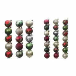 Buy 👏 Assorted Mini Farm House Ball Ornament Tube by Ashland® 🥰
