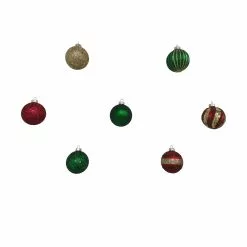 Hot Sale ✔️ Assorted Red, Green & Gold Plastic Round Ornaments by Ashland® ⌛ -Michaels Store 10672881 5