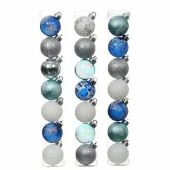 Discount 🎁 Assorted Silver & Blue Ornament Tube by Ashland® ⌛ -Michaels Store 10672887 2