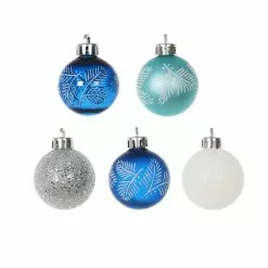 Discount 🎁 Assorted Silver & Blue Ornament Tube by Ashland® ⌛ -Michaels Store 10672887 4