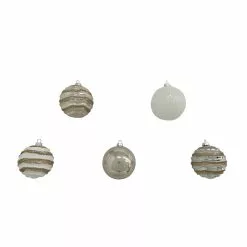Top 10 ๐ Assorted Silver & White Plastic Round Ornaments by Ashland® ๐ 13 Top 10 ๐ Assorted Silver & White Plastic Round Ornaments by Ashland® ๐ -Michaels Store 10672891 3