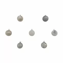 Top 10 ๐ Assorted Silver & White Plastic Round Ornaments by Ashland® ๐ 17 Top 10 ๐ Assorted Silver & White Plastic Round Ornaments by Ashland® ๐ -Michaels Store 10672891 7