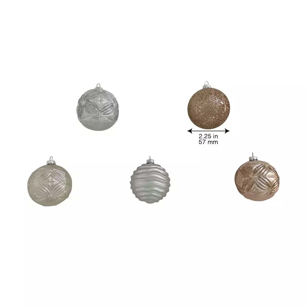 Top 10 ๐ Assorted Silver & White Plastic Round Ornaments by Ashland® ๐ 10 Top 10 ๐ Assorted Silver & White Plastic Round Ornaments by Ashland® ๐ - Image 8