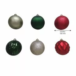 Best deal 😍 6ct. 6" Farmhouse Shatterproof Ball Ornaments by Ashland® 🛒 -Michaels Store 10672896 3
