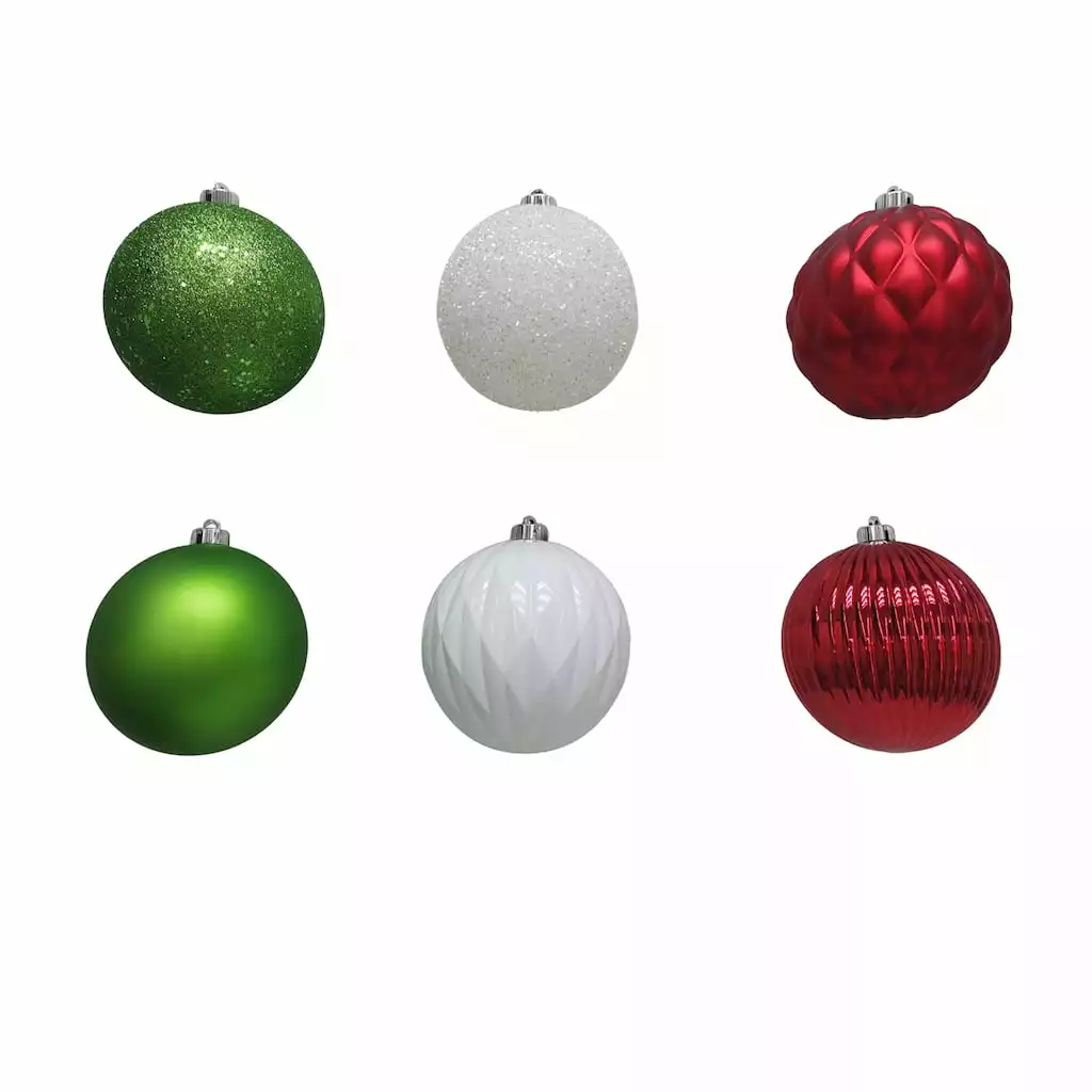 Flash Sale π 6ct. 6" Classic Shatterproof Ball Ornaments by Ashland® β 4 Flash Sale π 6ct. 6" Classic Shatterproof Ball Ornaments by Ashland® β - Image 2