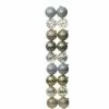 Buy 🛒 18ct. 4" Metallic Shatterproof Ball Ornaments by Ashland® ✔️ -Michaels Store 10672901 1