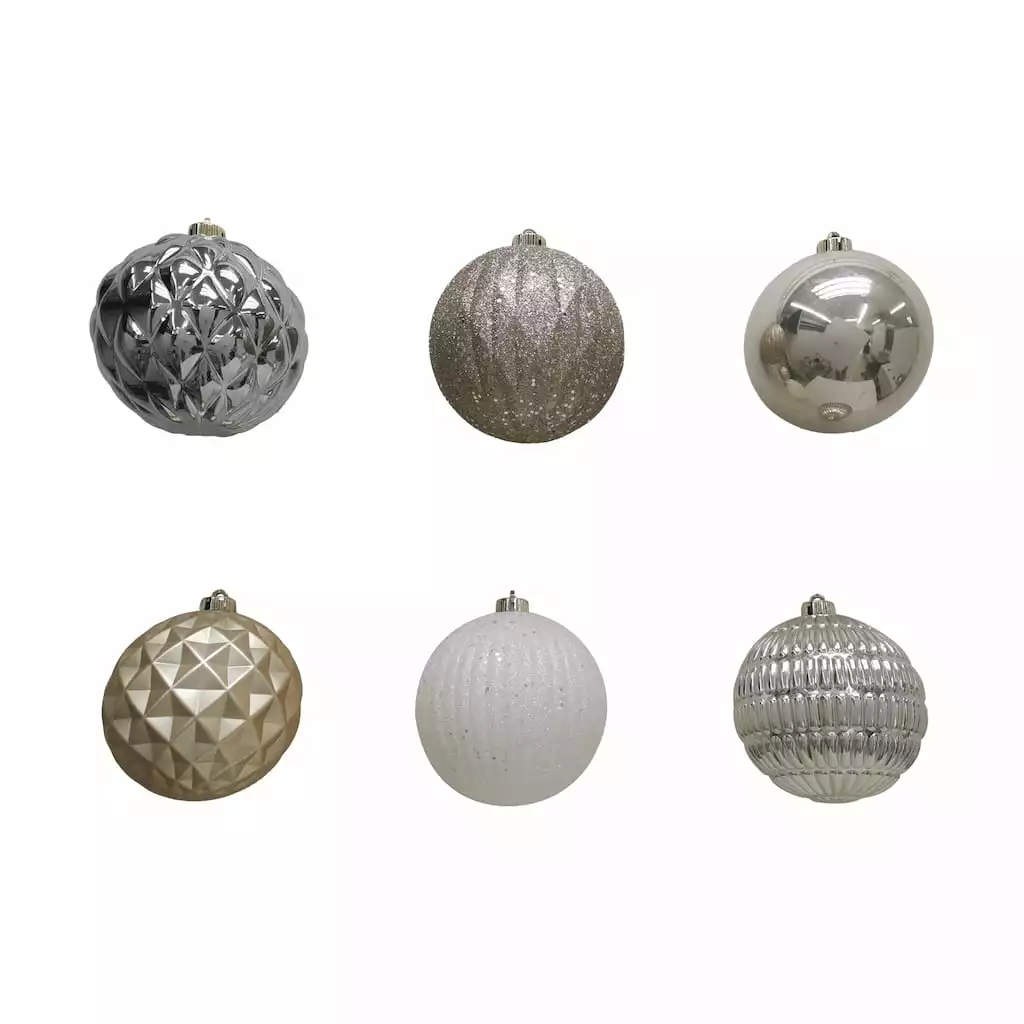 Deals โญ 6ct. 6" Metallic Shatterproof Ball Ornaments by Ashland® ๐ฏ 4 Deals โญ 6ct. 6" Metallic Shatterproof Ball Ornaments by Ashland® ๐ฏ - Image 2