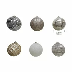 Deals โญ 6ct. 6" Metallic Shatterproof Ball Ornaments by Ashland® ๐ฏ 7 Deals โญ 6ct. 6" Metallic Shatterproof Ball Ornaments by Ashland® ๐ฏ -Michaels Store 10672903 3
