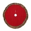 Buy 🔥 48" Red Cable Knit Tree Skirt with Brown Fur by Ashland® 🎁 1 Buy 🔥 48" Red Cable Knit Tree Skirt with Brown Fur by Ashland® 🎁 -Michaels Store 10672918 1