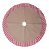 Outlet 🎉 48" Burlap Tree Skirt with Red & White Stripes by Ashland® 🎉 2 Outlet 🎉 48" Burlap Tree Skirt with Red & White Stripes by Ashland® 🎉 -Michaels Store 10672928 1