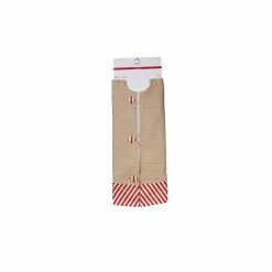 Outlet 🎉 48" Burlap Tree Skirt with Red & White Stripes by Ashland® 🎉 -Michaels Store 10672928 2