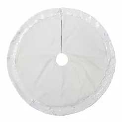 Budget 👍 30" White & Sequin Pencil Tree ❤️ Skirt by Ashland® ❤️