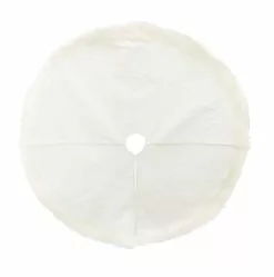 Promo 🎉 48" White Tree ❤️ Skirt with Fur by Ashland® ⌛