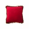 Brand new ✨ Red Pillow with Leopard Trim by Ashland® ⌛ -Michaels Store 10672971 1