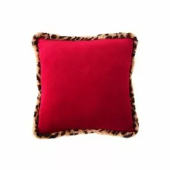 Brand new ✨ Red Pillow with Leopard Trim by Ashland® ⌛