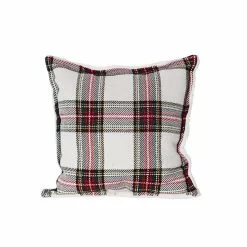 Coupon 🔥 White Plaid Throw Pillow by Ashland® 😀