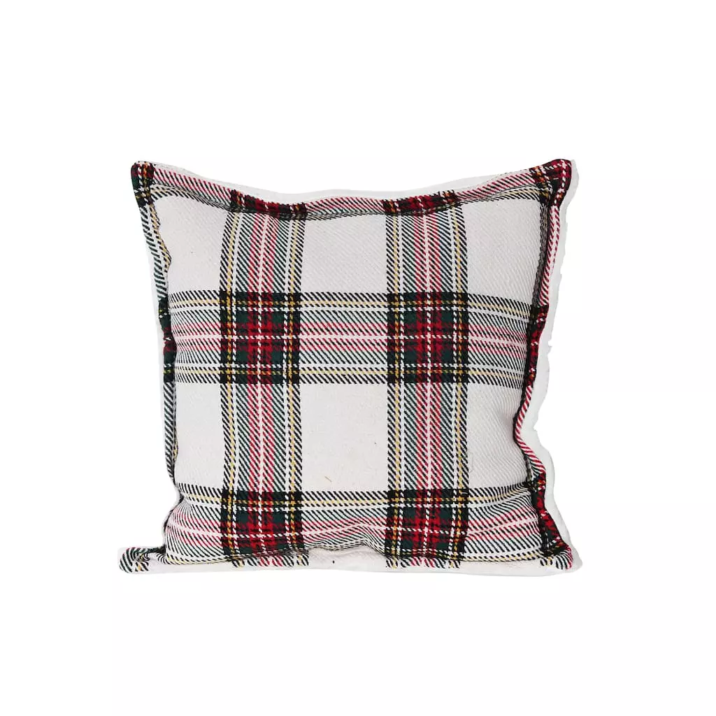 Coupon 🔥 White Plaid Throw Pillow by Ashland® 😀 3 Coupon 🔥 White Plaid Throw Pillow by Ashland® 😀