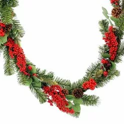Brand new ⭐ 6ft. Red Berry, Pine & Eucalyptus Garland by Ashland® 😍
