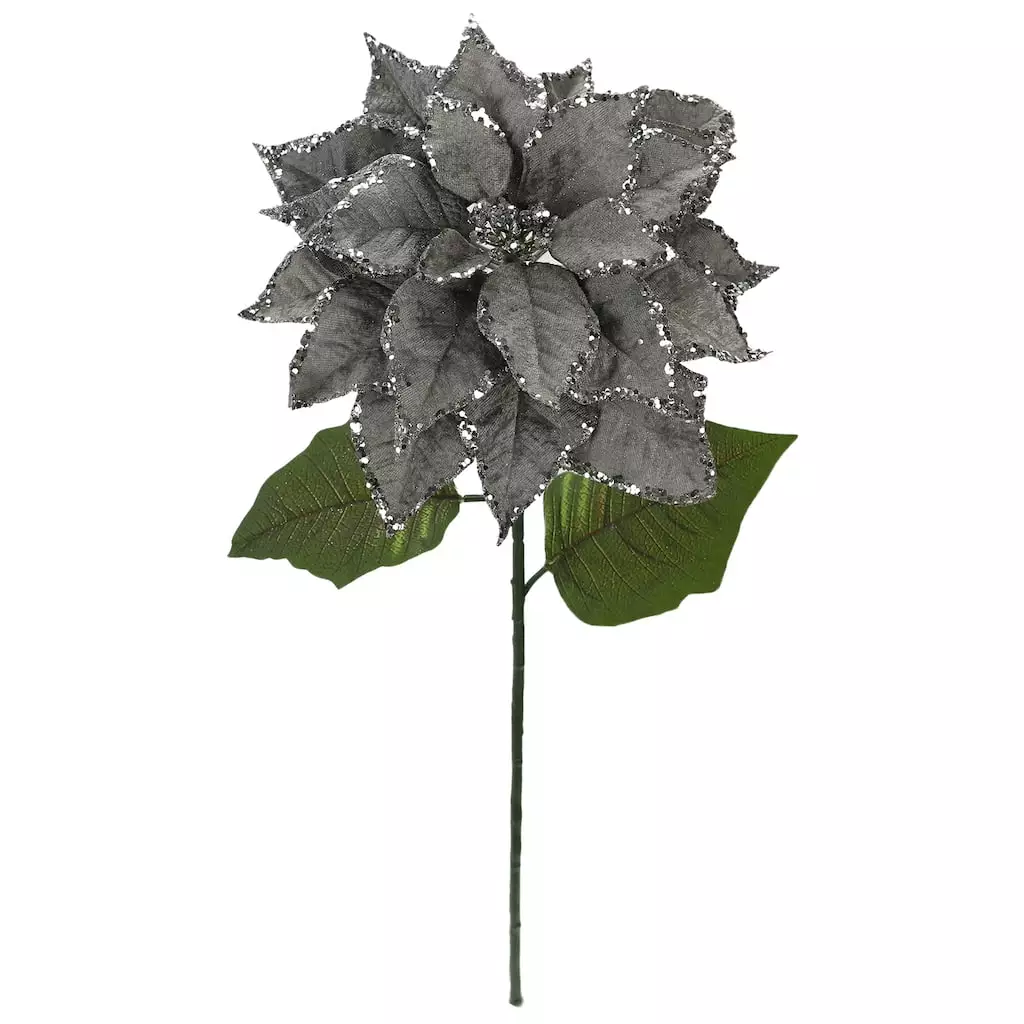 Best reviews of 😀 Silver Glitter Poinsettia Stem by Ashland® 😍 5 Best reviews of 😀 Silver Glitter Poinsettia Stem by Ashland® 😍 - Image 3