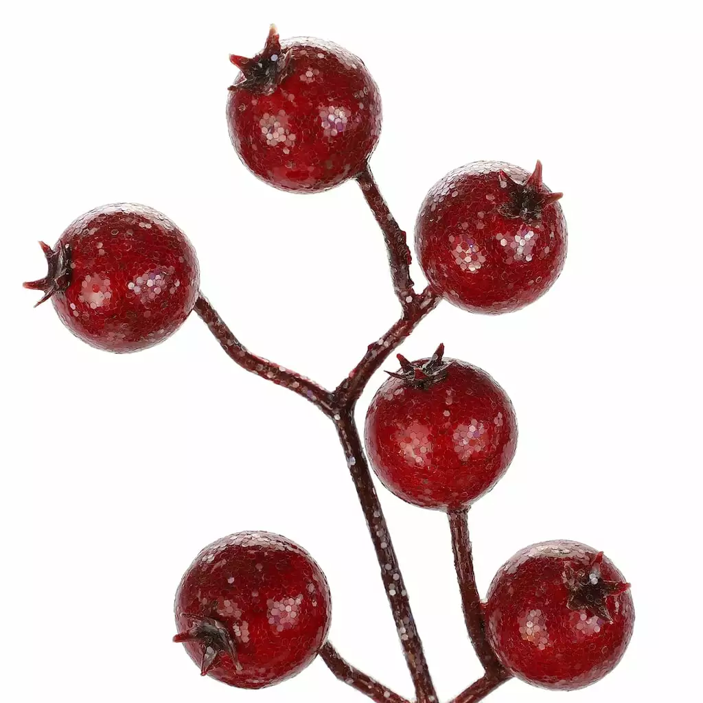 Flash Sale ❤️ Iced Red Rose Berry Stem by Ashland® 🎁 4 Flash Sale ❤️ Iced Red Rose Berry Stem by Ashland® 🎁 - Image 2