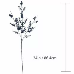 New 👍 Dark Blue Eucalyptus Stem by Ashland® ✨ -Michaels Store 10673891 3