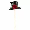 Best Sale ⭐ Black Hat with Red Poinsettia Stem by Ashland® 😍 -Michaels Store 10673923 1