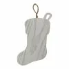 Outlet 💯 5" White Stocking Ornament by Michaels ✨ -Michaels Store 10674054 1