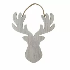 Flash Sale 🔥 5" White Deer Head Ornament by Michaels ❤️