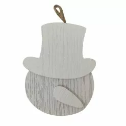 Flash Sale 🎉 5" White Snowman Ornament by Michaels 🔥