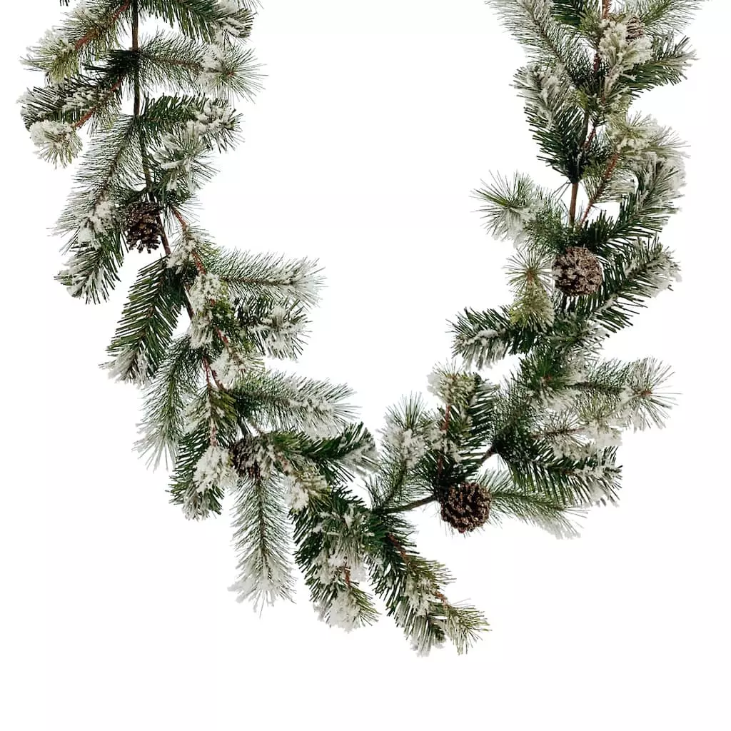 Deals 👏 6ft. Icy Pine Garland with Pinecones by Ashland® 💯 3 Deals 👏 6ft. Icy Pine Garland with Pinecones by Ashland® 💯