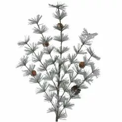 Buy 🧨 Snow Flocked Pine Spray with Pinecones by Ashland® 😍 -Michaels Store 10674542 3