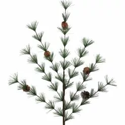 Buy 🧨 Snow Flocked Pine Spray with Pinecones by Ashland® 😍 -Michaels Store 10674542 5