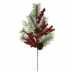 Outlet 👍 Berry & Pinecone Cashmere Pine Stem by Ashland® 💯