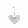 Flash Sale ✔️ 4" Unfinished Ceramic Heart Ornament by Michaels ⭐ -Michaels Store 10674643 1