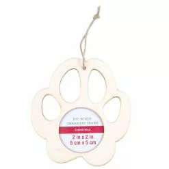 Wholesale 🧨 5" Paw DIY Frame Ornament by Michaels 😍