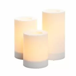 Top 10 ✔️ White 3-Pack LED Pillar Candles by Ashland® ❤️ -Michaels Store 10674909 4