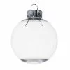 Brand new ❤️ Christmas 8ct. 2.5" Clear Glass Ball Ornaments by Michaels 🌟 -Michaels Store 10674913