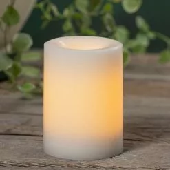 New ⌛ 8 Pack: 3" x 4" LED Wax Pillar Candle by Ashland® 💯 -Michaels Store 10674914 6 1