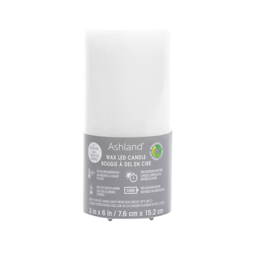 Discount ✔️ 8 Pack: 3" x 6" LED Wax Candle by Ashland® 💯 6 Discount ✔️ 8 Pack: 3" x 6" LED Wax Candle by Ashland® 💯 - Image 4