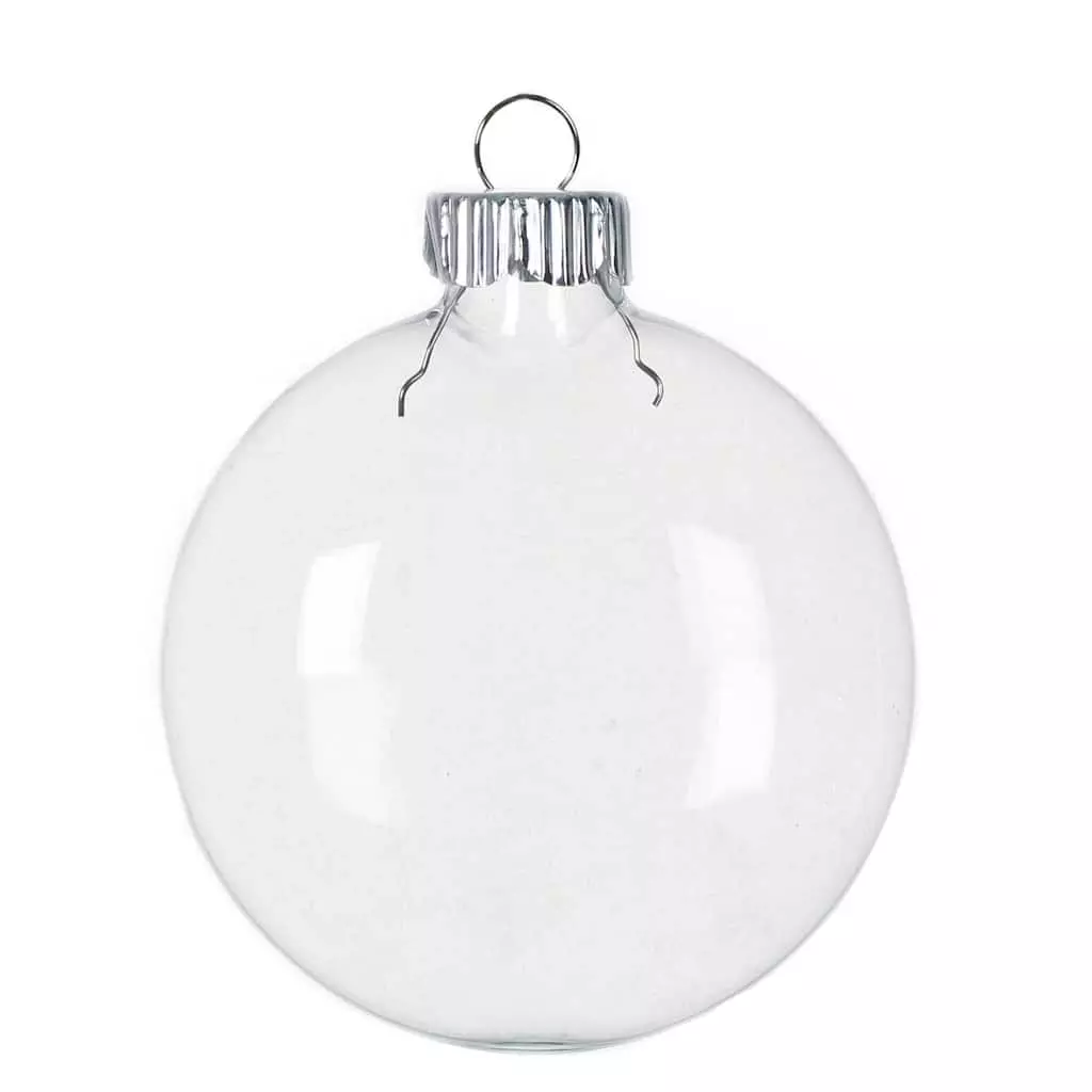 Budget ✔️ Christmas 4ct. 3" Clear Glass Disc Ornaments by Michaels 🎁 3 Budget ✔️ Christmas 4ct. 3" Clear Glass Disc Ornaments by Michaels 🎁