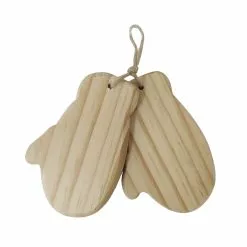 Coupon 😍 4" Unfinished Wood Mittens Ornament by Michaels 🧨