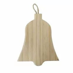 Buy 🔥 4.5" Unfinished Wood Bell Ornament by Michaels 🌟