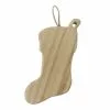 Top 10 🔔 5" Unfinished Wood Stocking Ornament by Michaels 😍 -Michaels Store 10674991 1