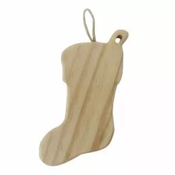 Top 10 🔔 5" Unfinished Wood Stocking Ornament by Michaels 😍