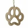 Deals 😀 4" Unfinished Wood Paw Print Ornament by Michaels 🎁 -Michaels Store 10674994 1