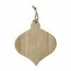 Promo ⭐ 4.5" Unfinished Wood Bulb Ornament by Michaels ✔️