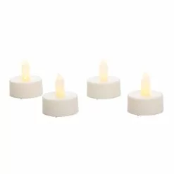 Flash Sale 🔥 Ivory LED Twist Flame Tealight Candles, 4ct. by Ashland® 🤩 -Michaels Store 10675024 4