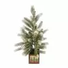 Brand new 😍 24" Flocked Artificial Christmas Tree in Wooden Box by Ashland® 🎁 -Michaels Store 10675199 1